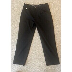 NWT GERRY Men's Black Performance Stretch Venture Commuter Pant Size 36x30